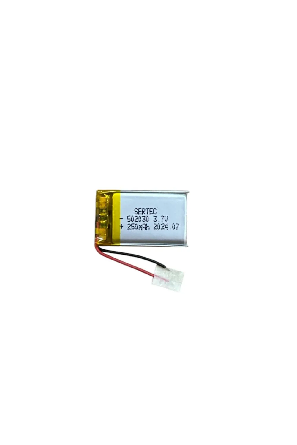 502030 3.7V 250 MAh Li-Polymer Pil (Devreli/1.5A)