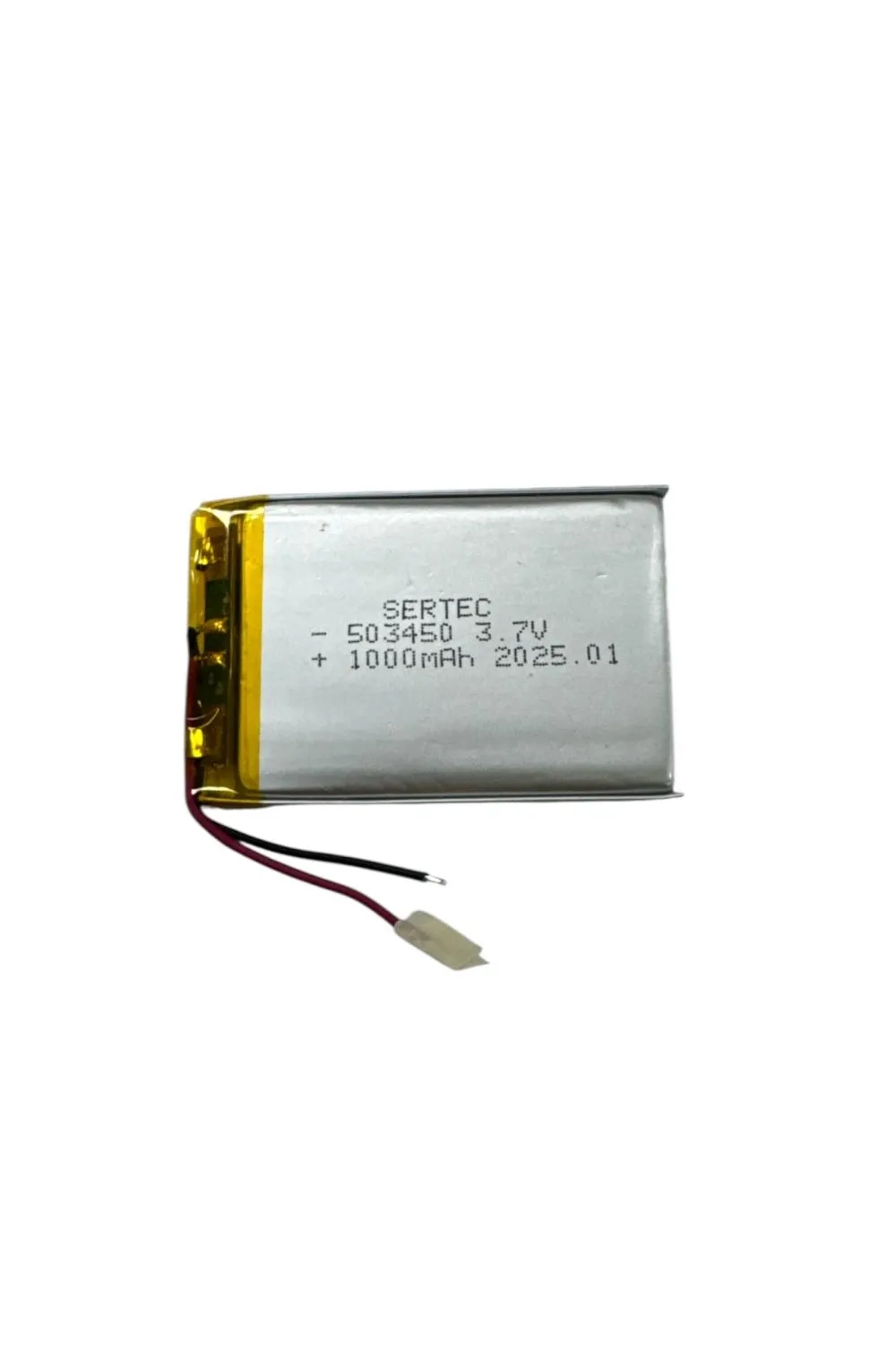 503450 3.7V 1000 MAh Li-Polymer Pil (Devreli/1.5A)