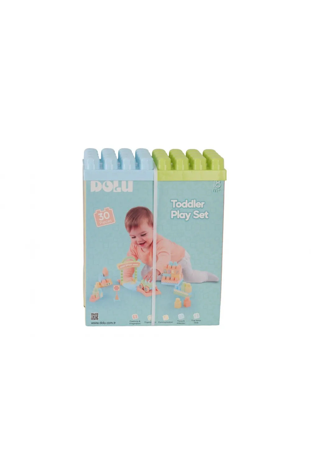 5218 OYUNCAK YOL VE BLOK SET 30 PCS