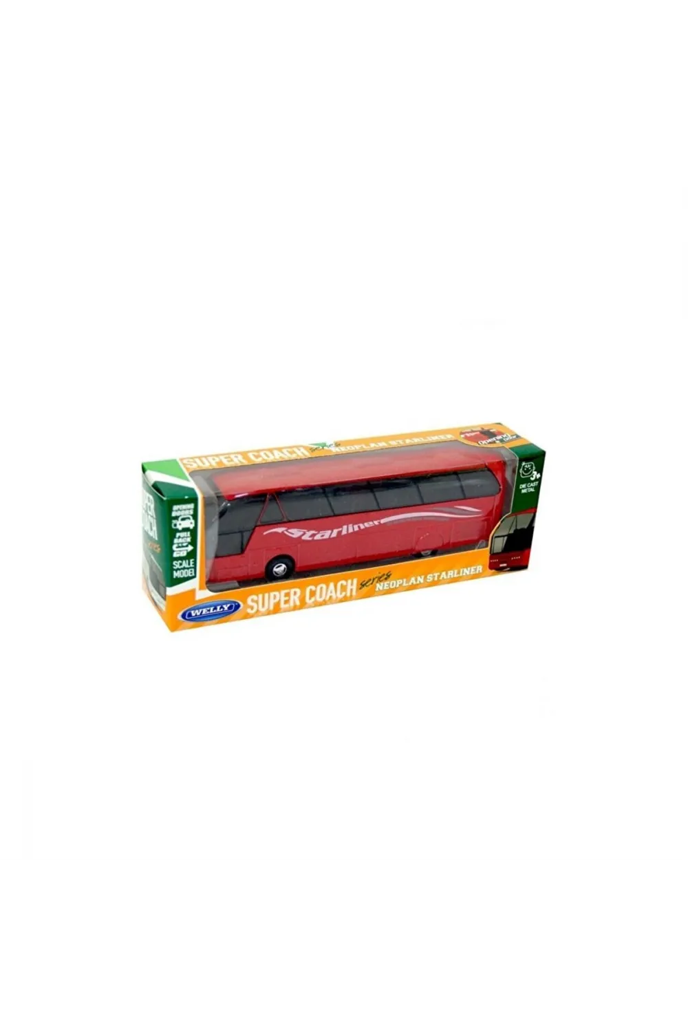 52390 WELLY DIE CAST PULL BACK NEOPLAN ST 96