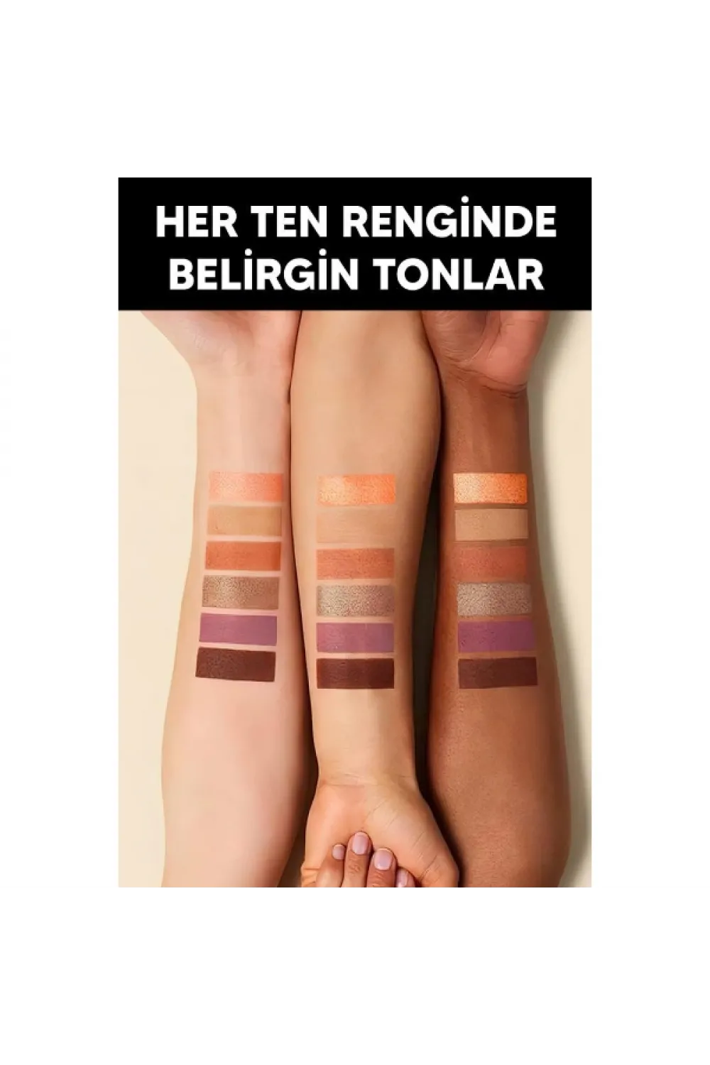54lü Mat Sedefli Far Paleti
