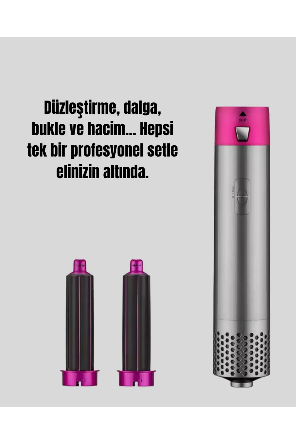 5’i 1 Arada Profesyonel Saç Şekillendirici Tek Cihazla Sınırsız Stil