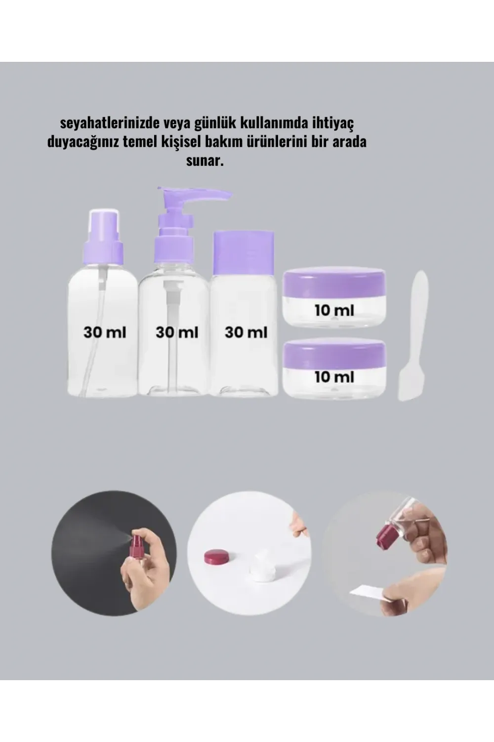 5Lİ Seyahat Şişesi