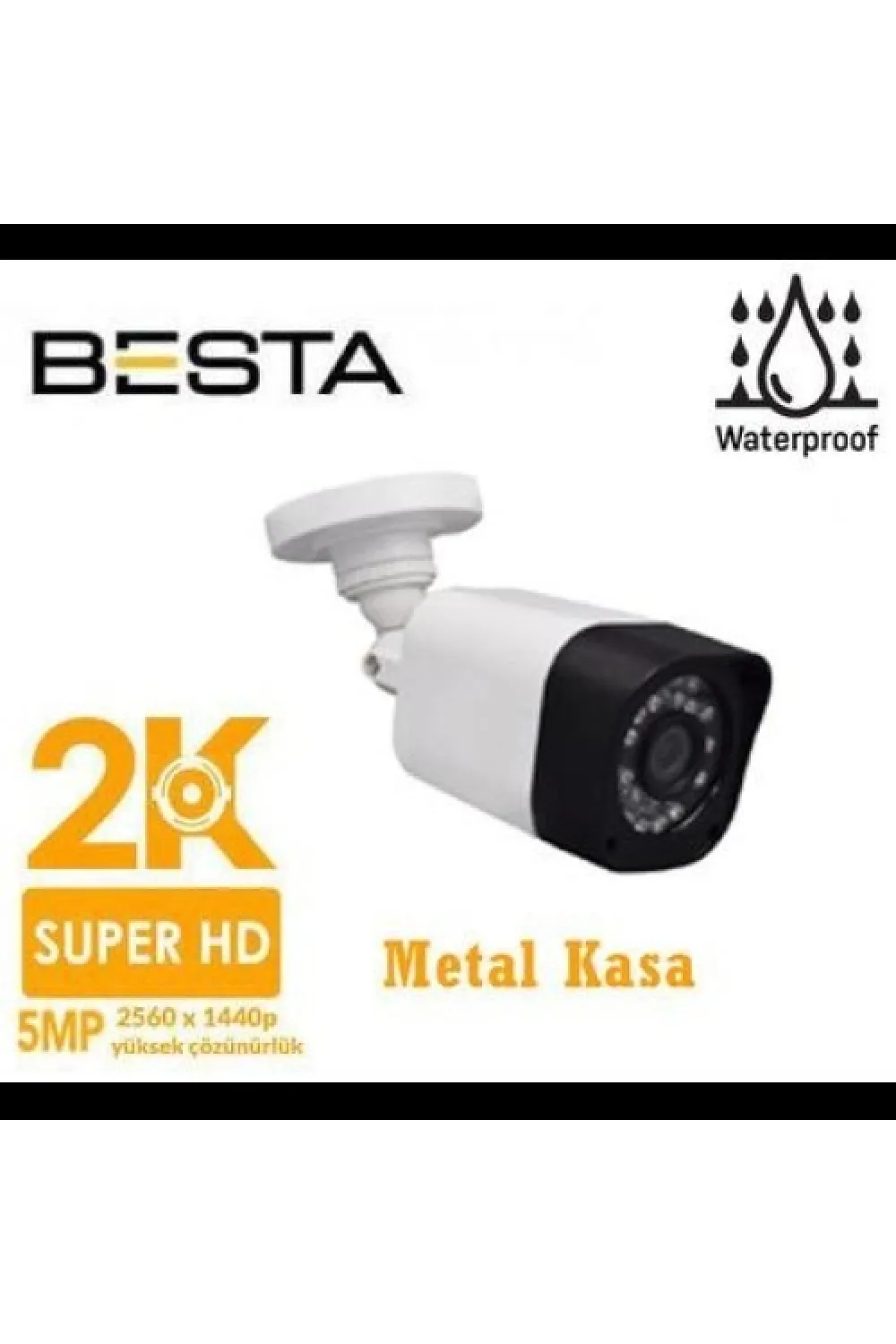 5MP 4 Kameralı AHD Güvenlik Seti