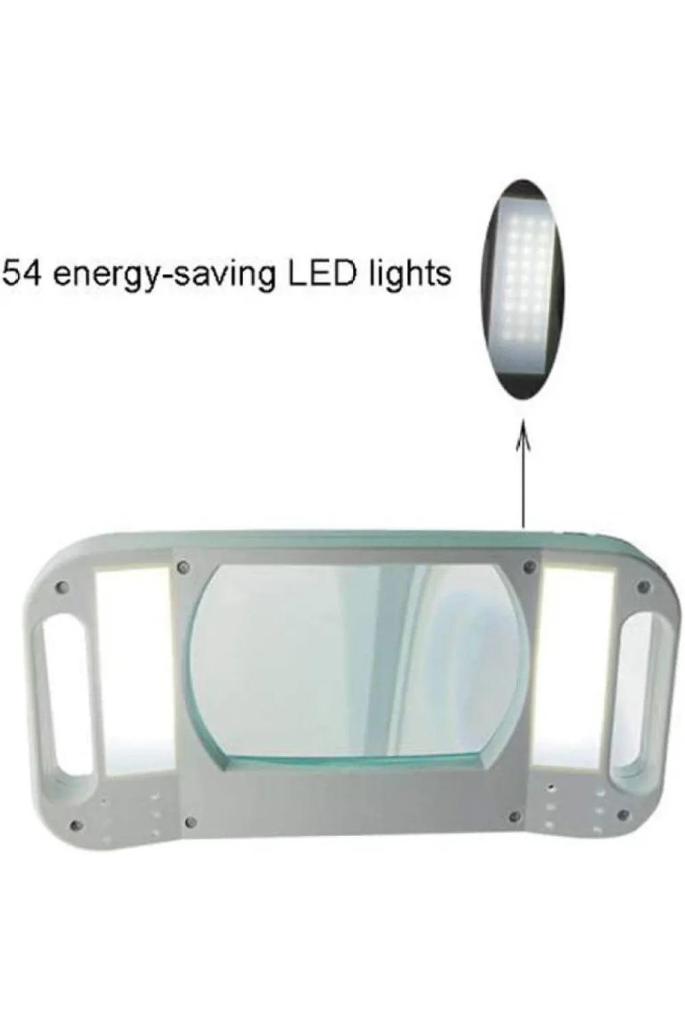 5x 10x Büyüteç  Led Işıklı Süper Parlak Enerji Tasarruflu  Masa Lambası Lt861