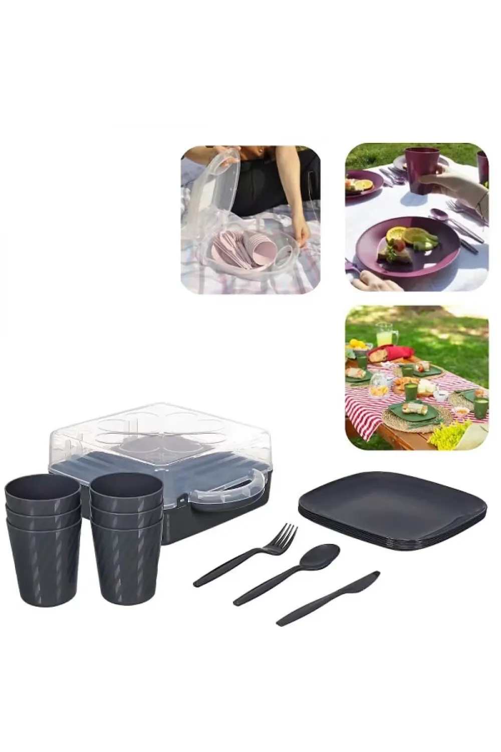 6 Kişilik Piknik Seti