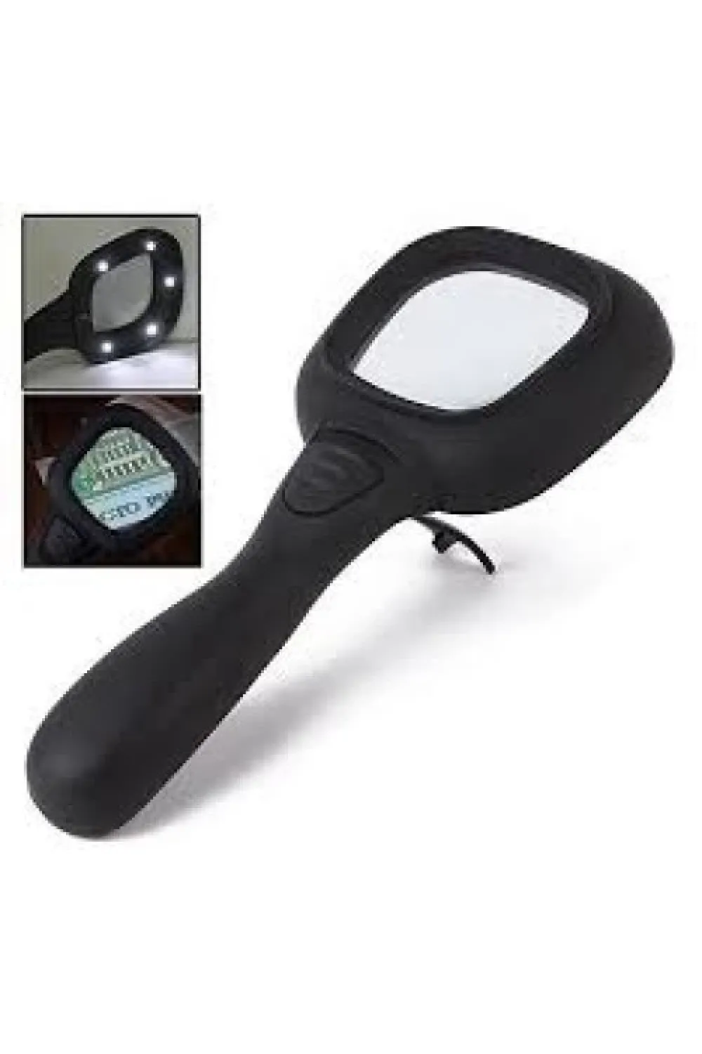 6 Ledli Ve Mor Işıklı Büyüteç 60mm