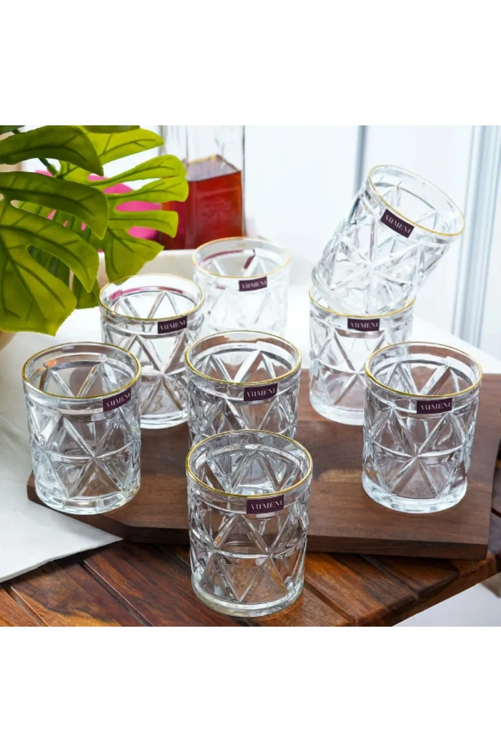6lı Kristal Meşrubat Bardağı 300 ml