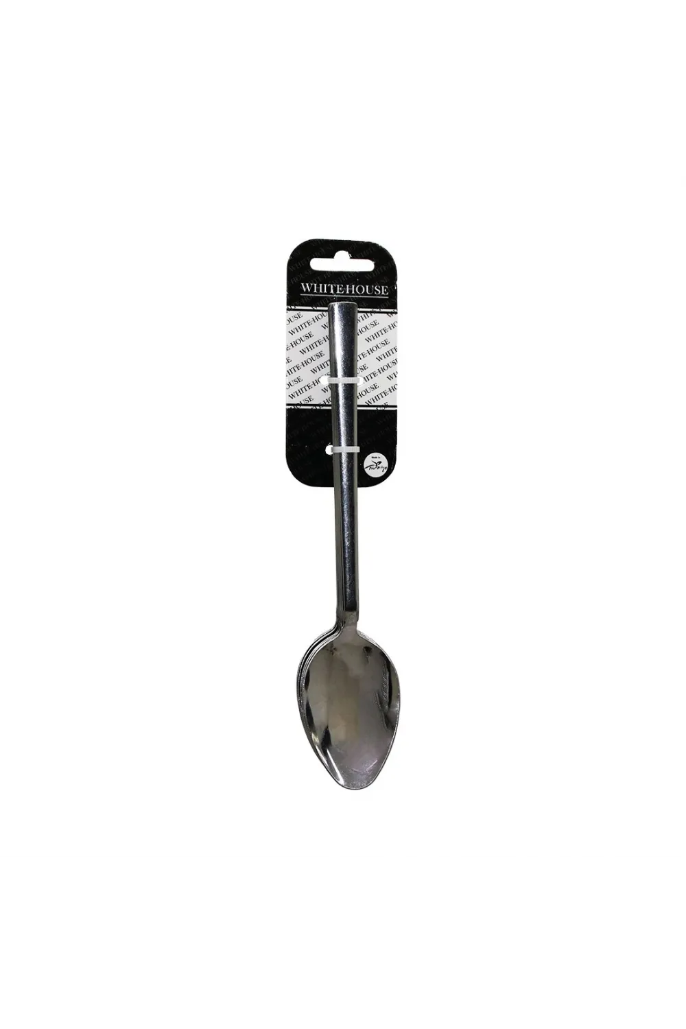 6 Parça Eko Çubuk Sade Metal Yemek Kaşık 2mm