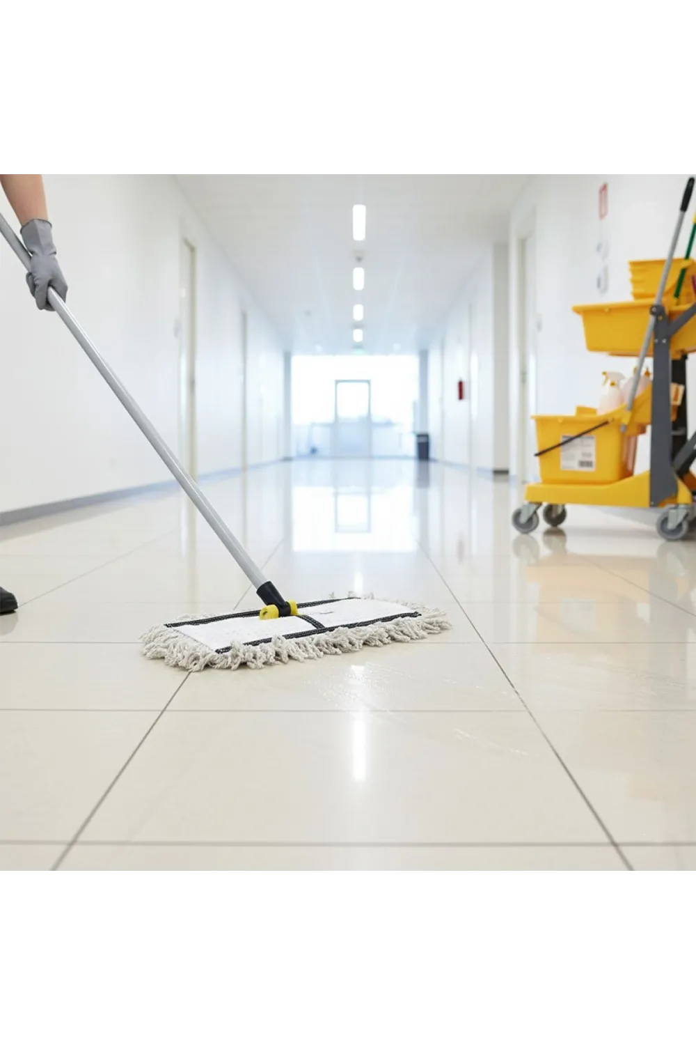 60 cm Nemli Mop Yedek İpli Paspas