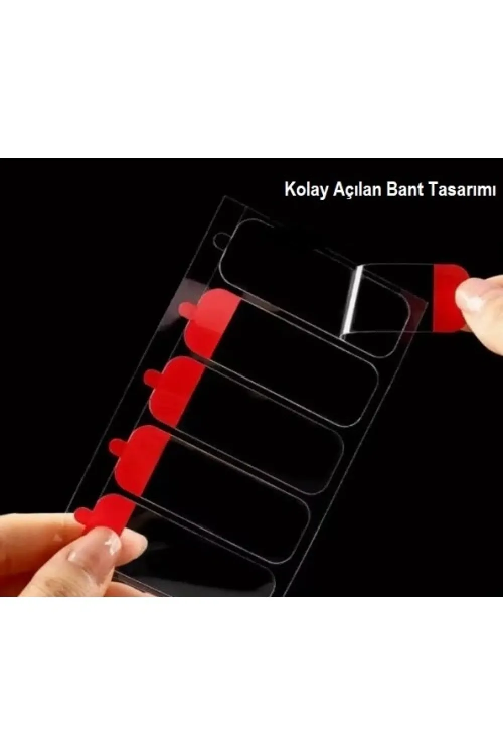 60 Parça Kolay Açılır Güçlü Çift Taraflı Bant 18mm*50mm