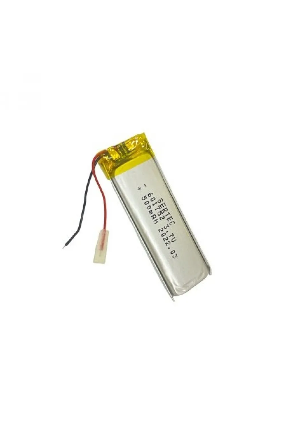 601752 3.7V 500 MAh Li-Polymer Pil Devreli/1.5A