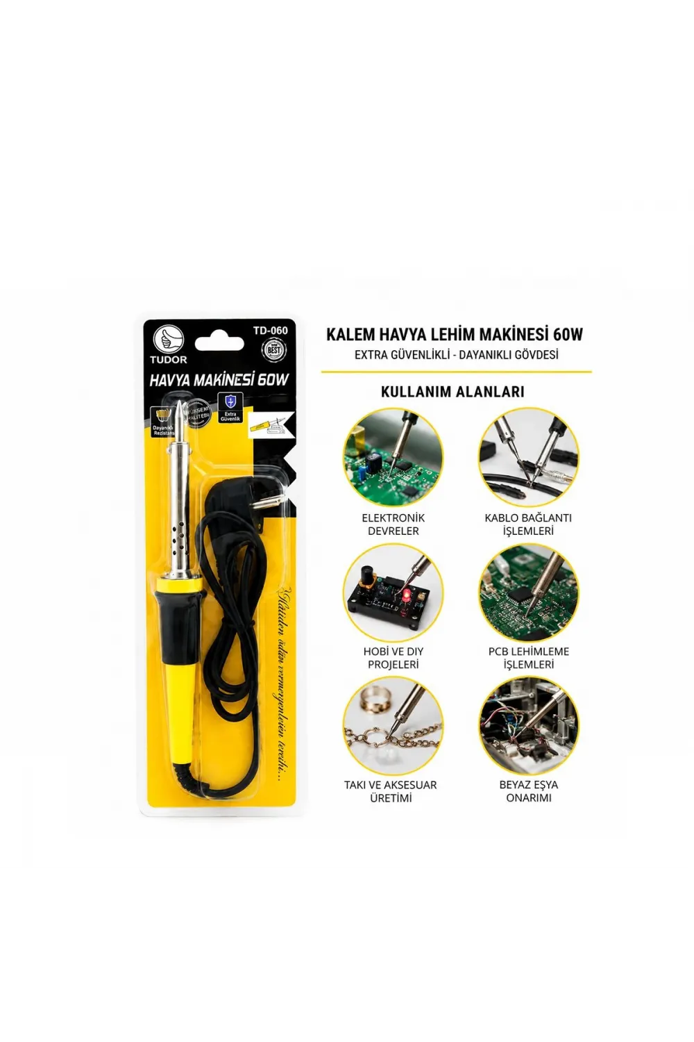 60W Kalem Havya 220V - Lehimleme Aleti