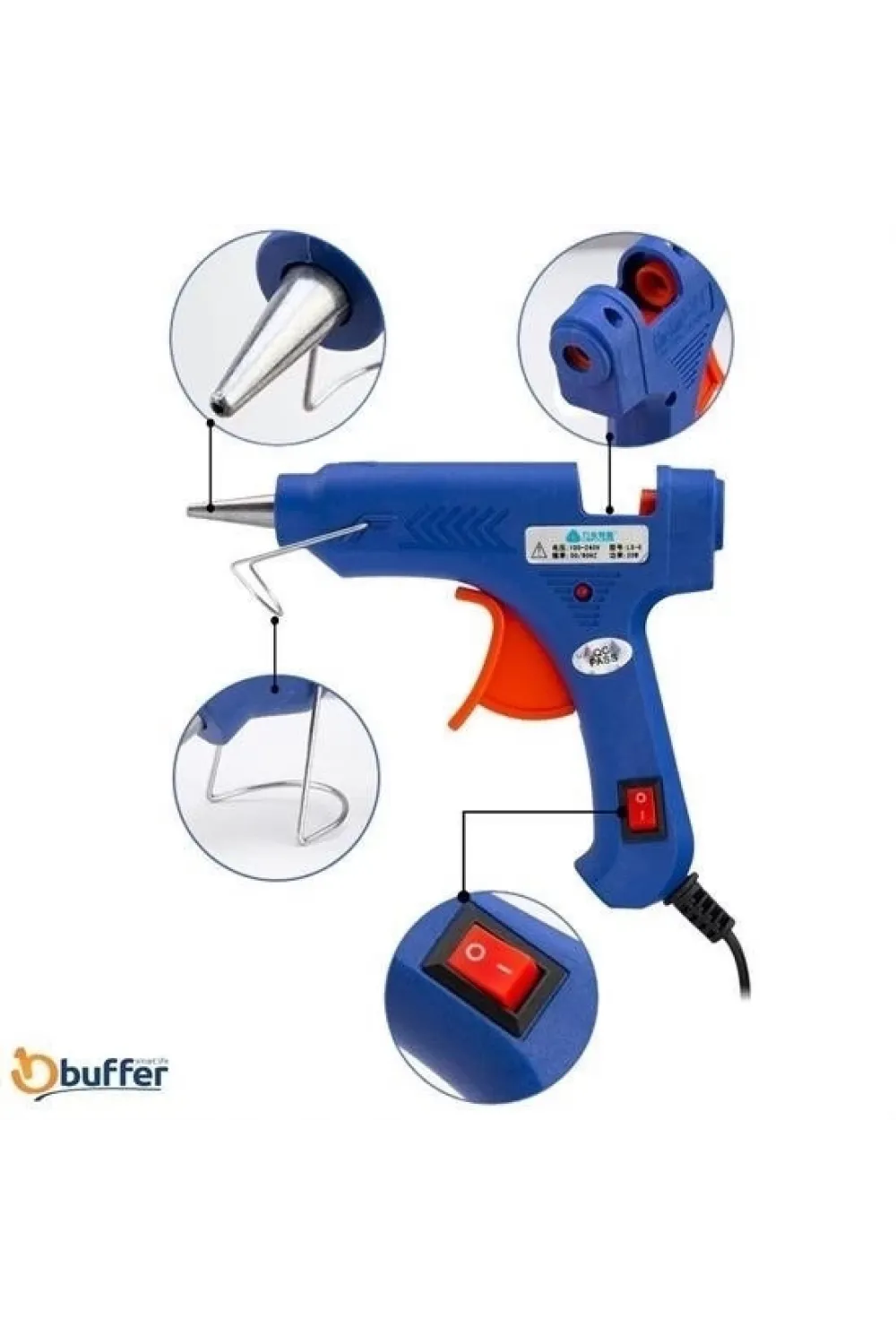60w Silikon Mum Tabancası Büyük