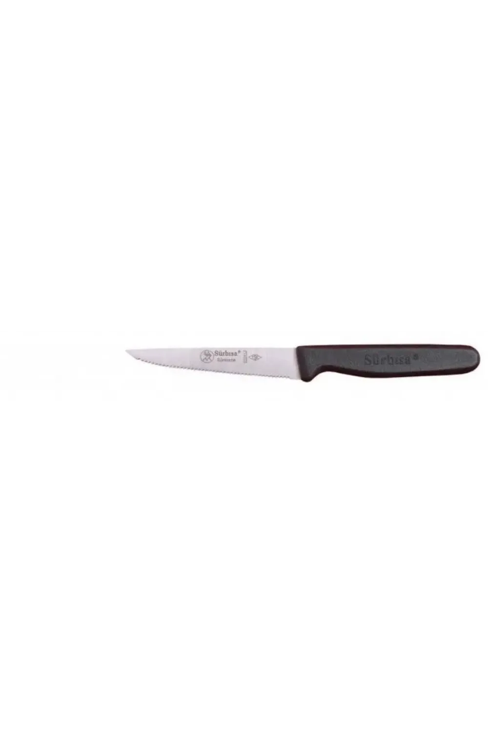 61004lz - Sürmene Lazerli, Tırtıklı Sebze Bıçağı 9,5cm