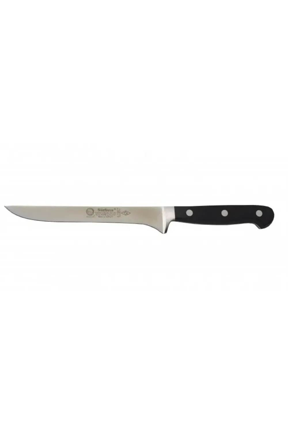 61907 - Sürmene Sıcak Dövme Kasap Kemik Sıyırma Bıçağı  17 Cm
