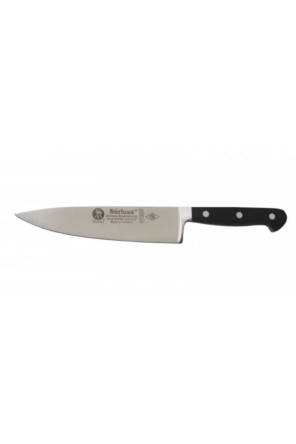 61920 - Sürmene Sıcak Dövme Şef Bıçağı 18 Cm