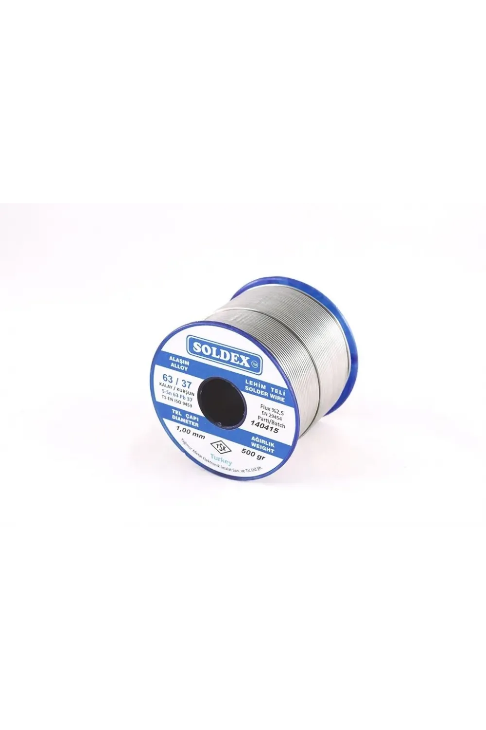 63-37 Lehim Teli 200 Gr 1 Mm, Sn:63 - Pb:37