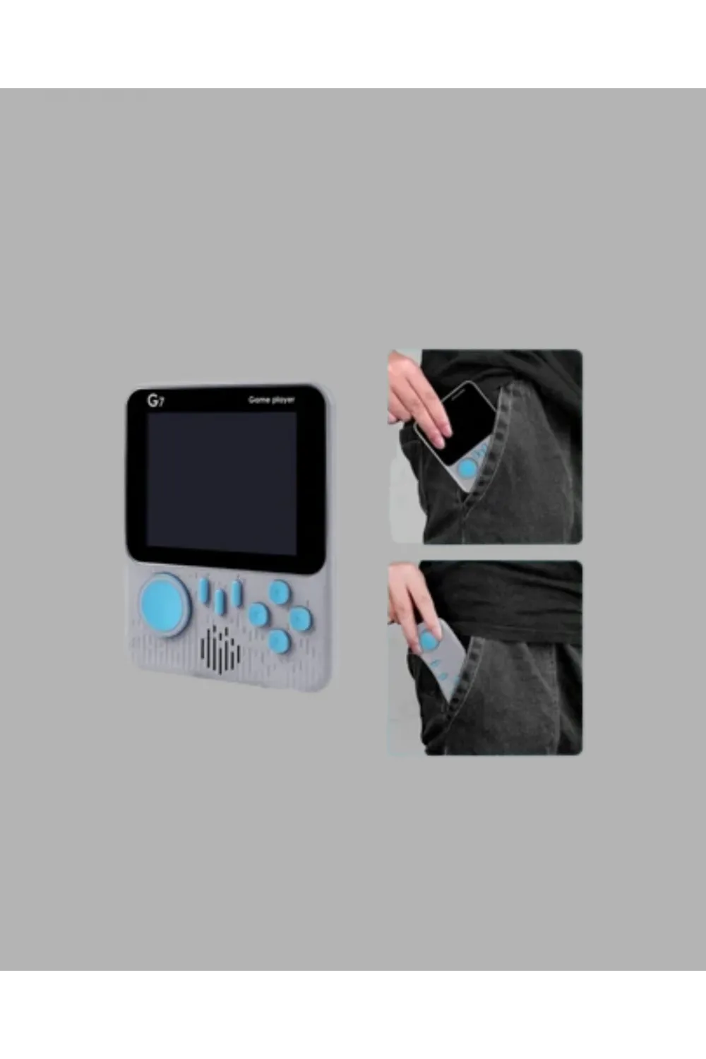 666 Oyunlu Retro Game Console – Tv Ve Çift Gamepad Desteği