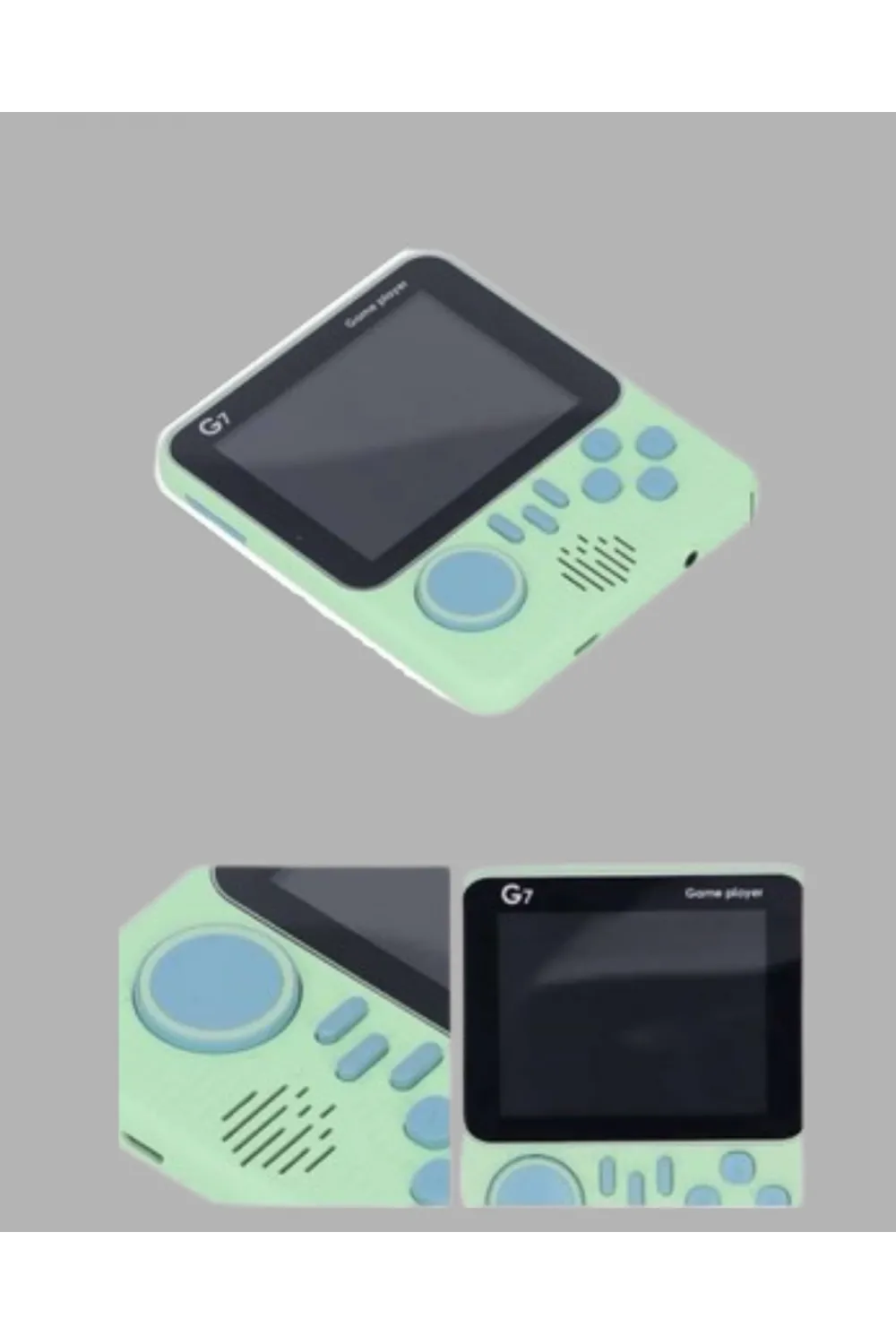 666 Oyunlu Retro Mini Oyun Konsolu – 3.5 Lcd Ekran Ve Çift Kişilik Oyun