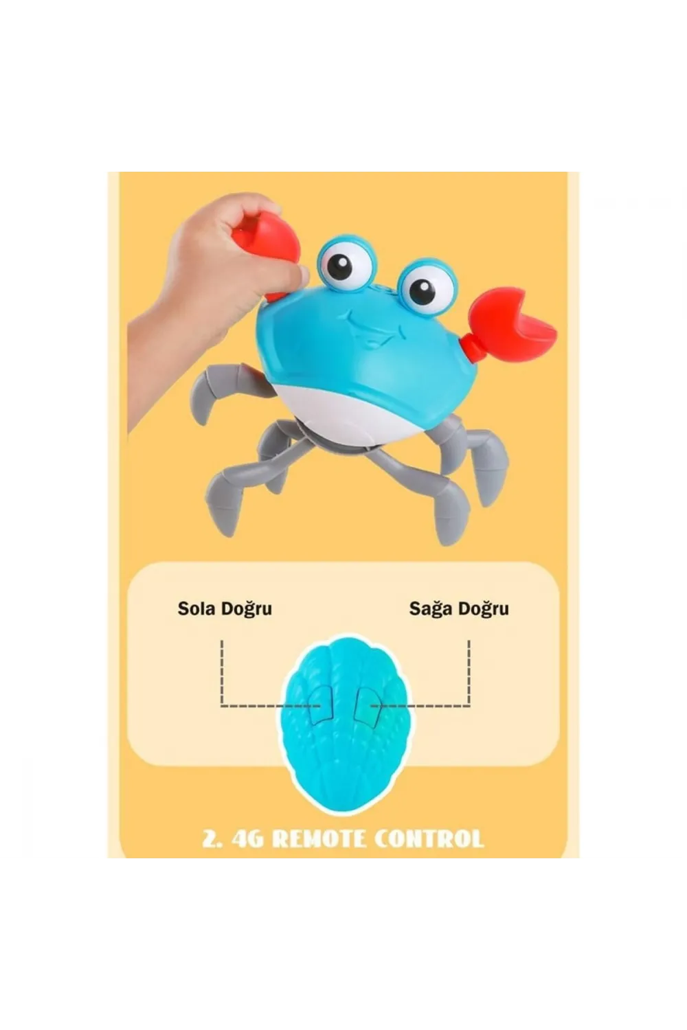 6721E ŞARJLI KUMANDALI YENGEÇ