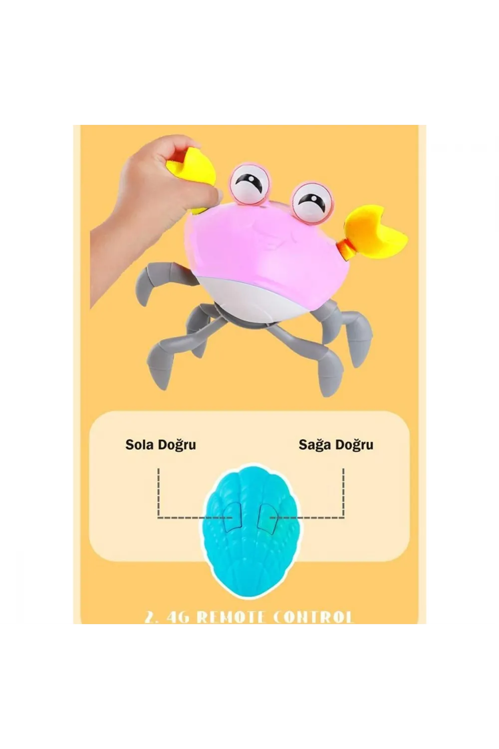 6721E ŞARJLI KUMANDALI YENGEÇ