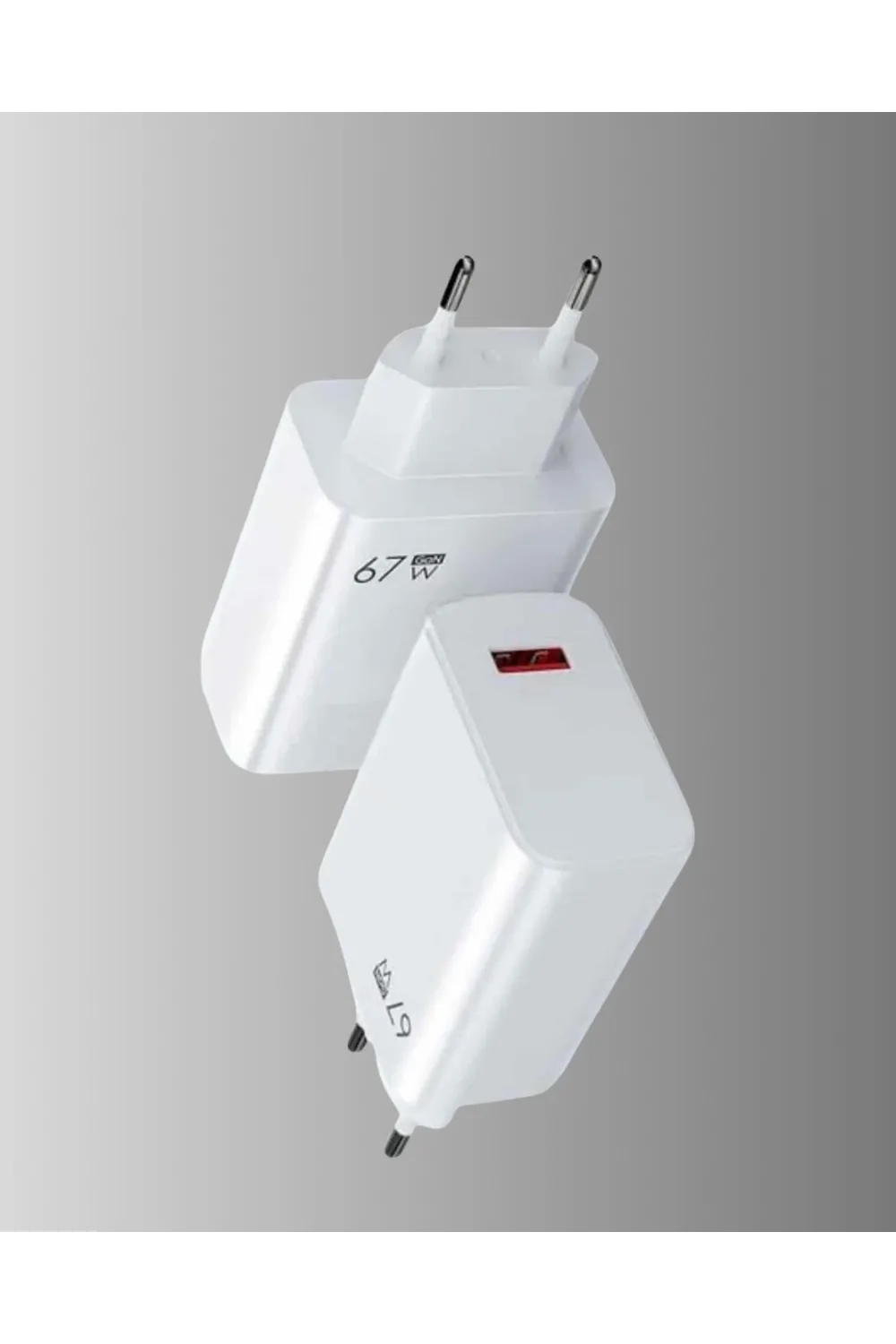 67w Süper Hızlı Şarj Adaptörü Ve Kablo Seti – Güvenli, Kompakt Ve Ergonomik Tasarım