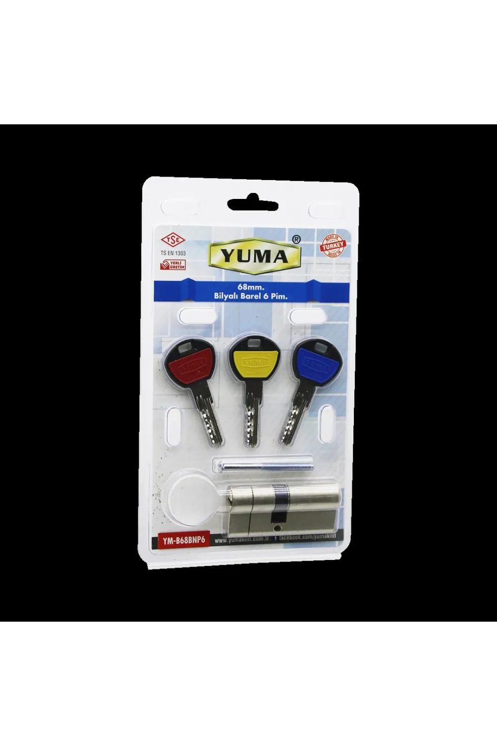 68mm 6 Pim Bilyalı Barel Silindir