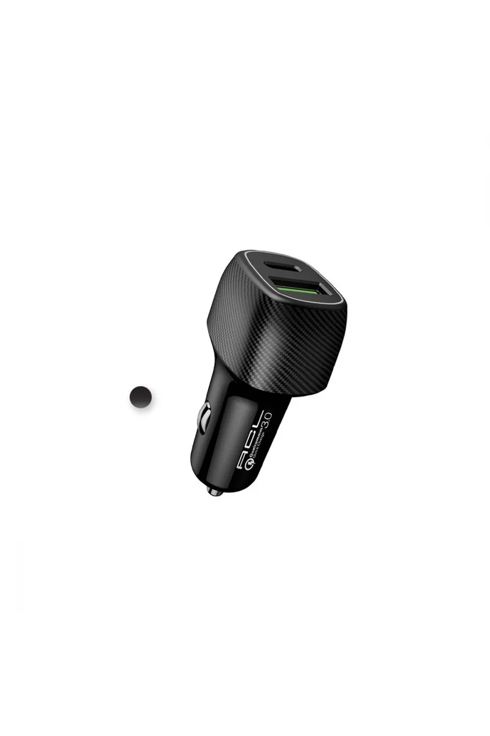 6A 48Watt 1 x USB-A 1 x USB-C Şarj Başlığı Araç İçi Şarj AC85