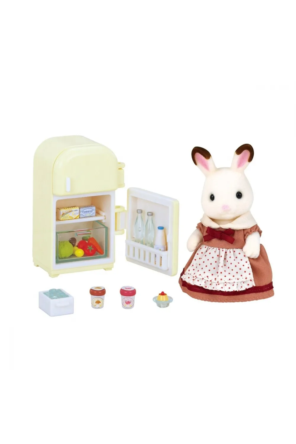 5014 Sylvanian Families Çikolata Kulaklı Anne Buzdolabı Seti +3 yaş