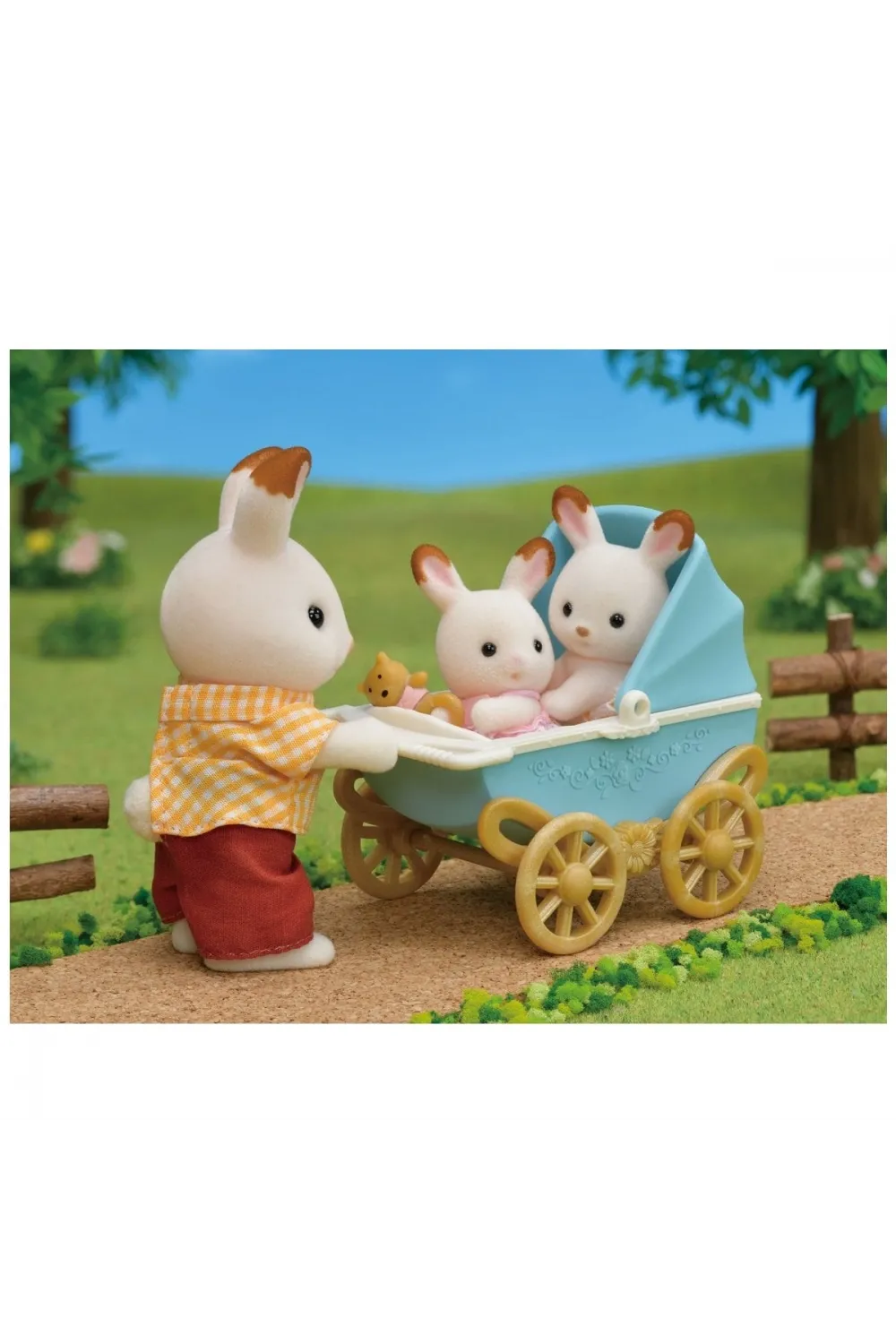 5432 Sylvanian Families, Çikolata Kulaklı İkiz Tavşan Bebek, +3 yaş