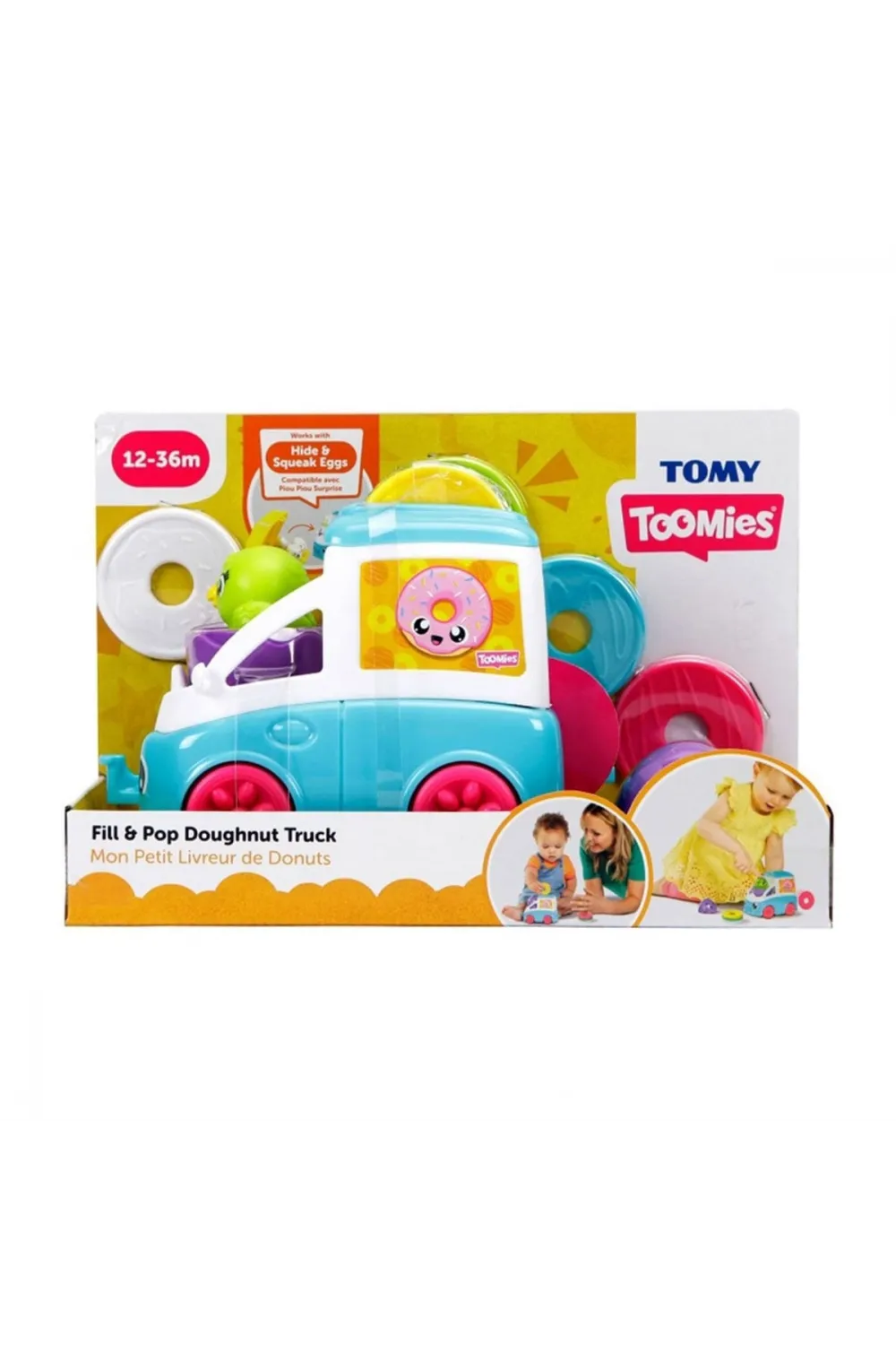 73095 Tomy - Yumurta Kamyonu (2 asorti) 12-36 ay ( Adet fiyatıdır tekli satılır)
