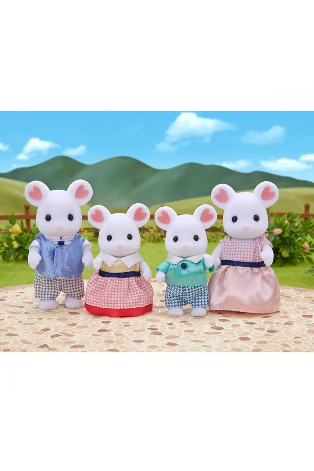 5308 Sylvanian Families, Marshmallow Fare Ailesi , +3 yaş