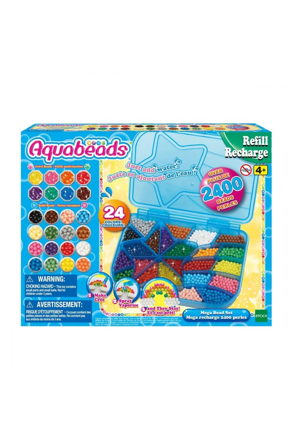 31502 Epoch AquaBeads Mega Boncuk Seti, 800 parça +4 yaş