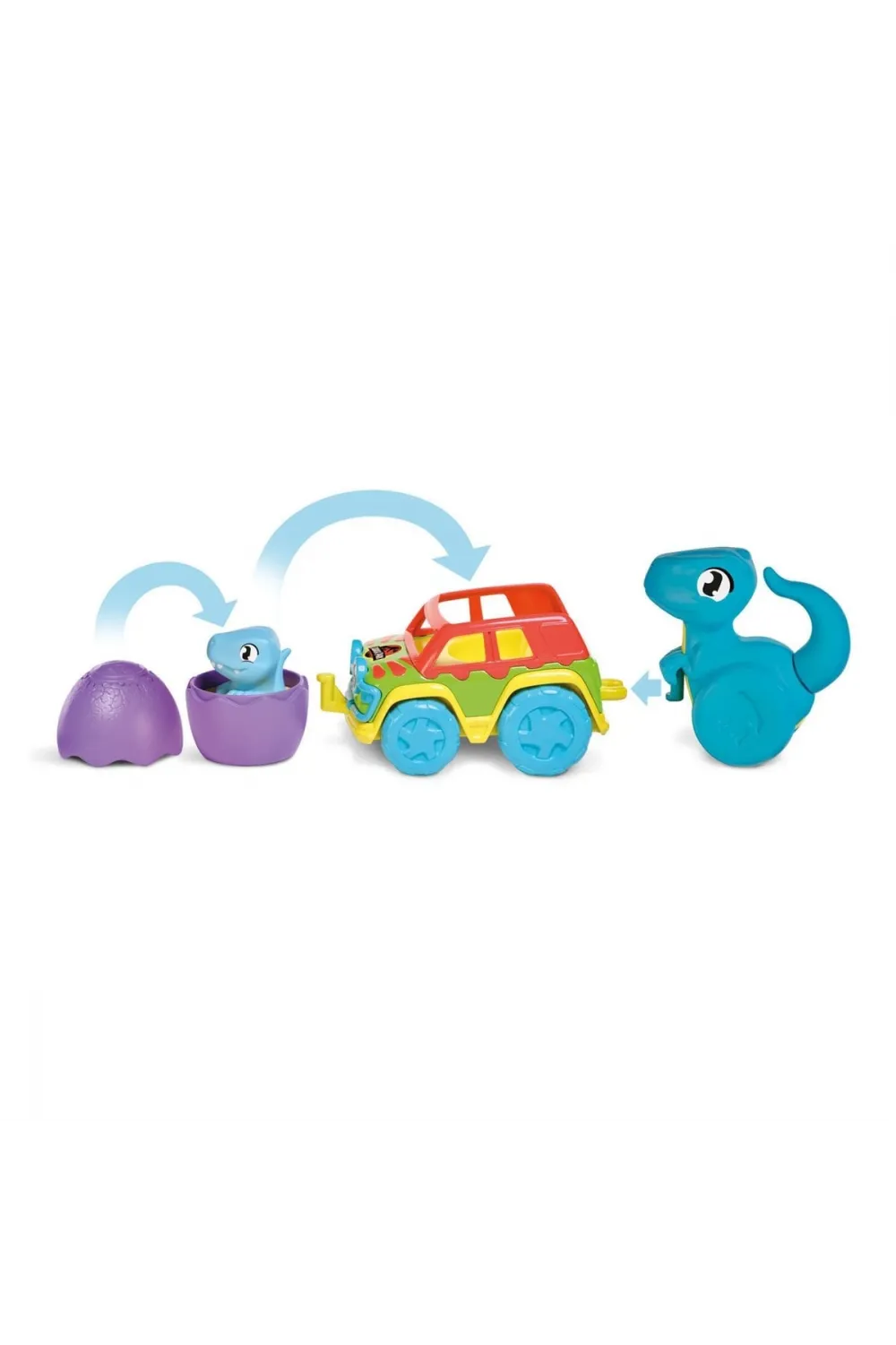 73251 Tomy - Jurassic World Dino ve Renkli Araç +12 ay
