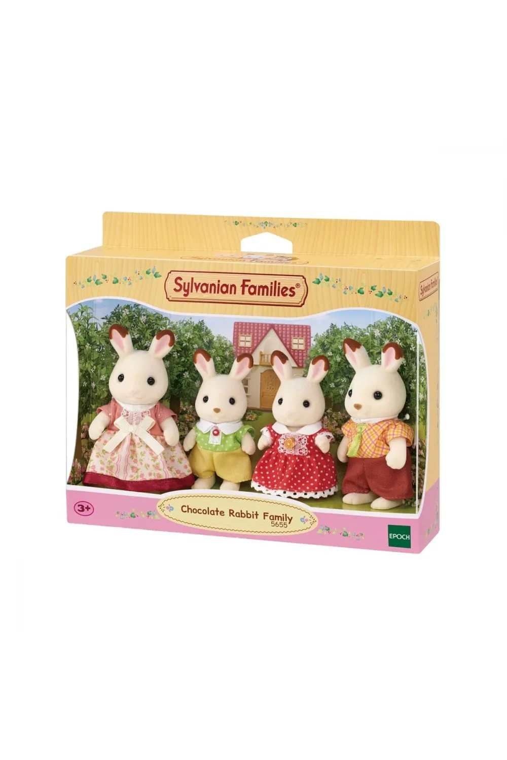 5655 Sylvanian Families Çikolata Kulaklı Tavşan Ailesi +3 yaş