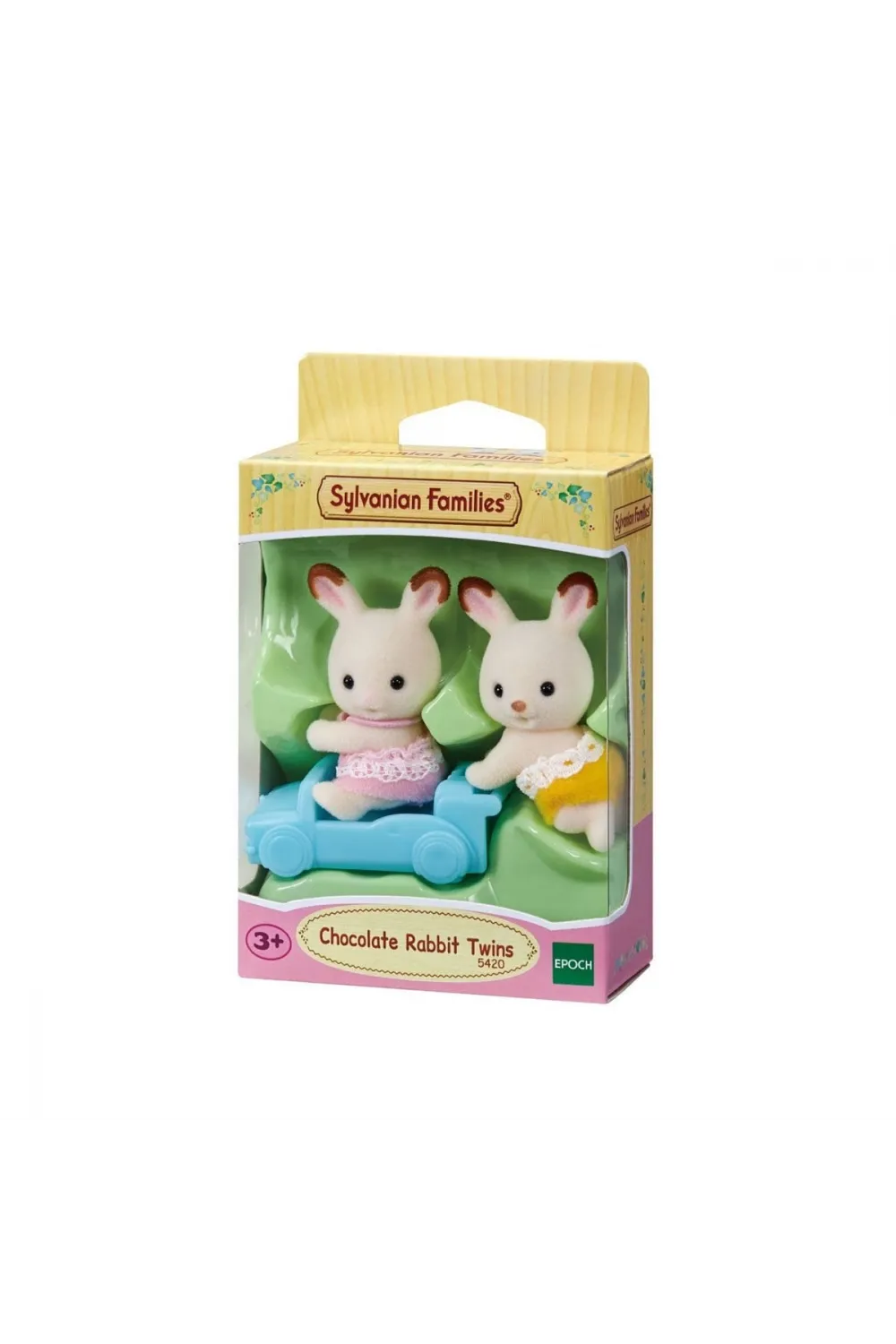 5420 Sylvanian Families Çikolata Kulaklı Tavşan İkiz Bebekleri +3 yaş