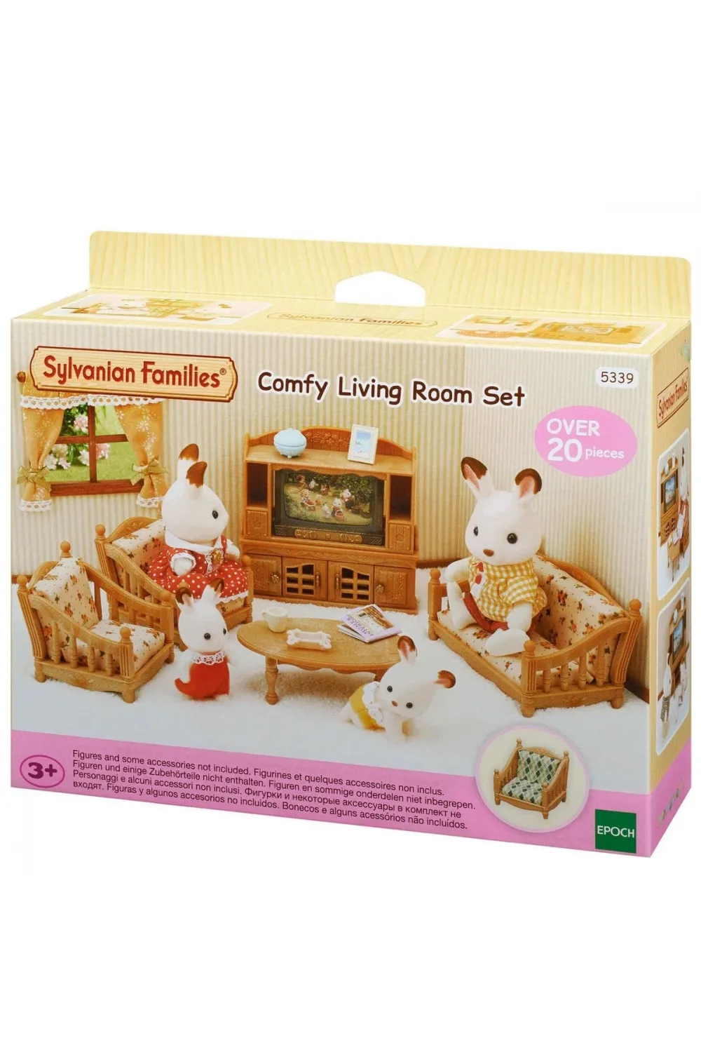 5339 Sylvanian Families Oturma Odası Seti +3 yaş figür dahil değil