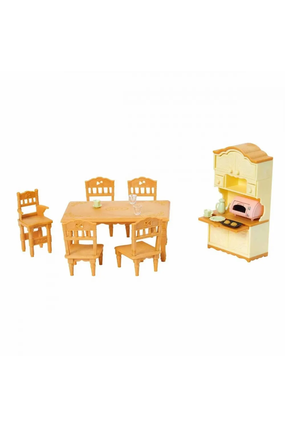 5340 Sylvanian Families Yemek Odası Seti +3 yaş figürler ayrı satılır.