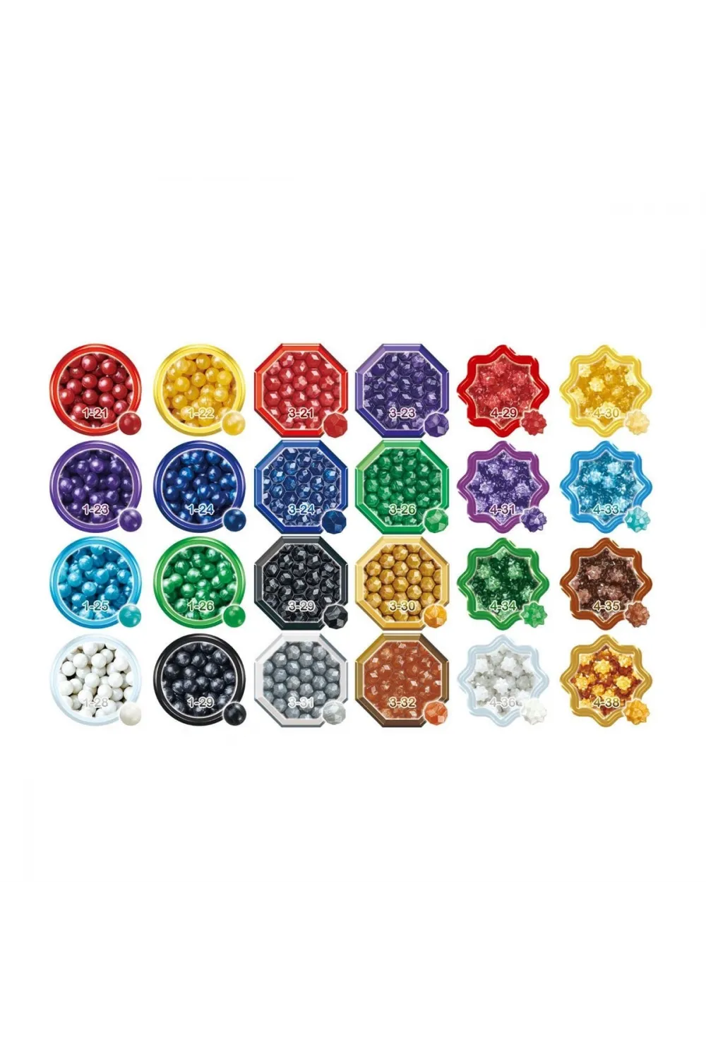 31995 AquaBeads Parlak Boncuk Paketi (yedek paket) 2000 parça +4 yaş