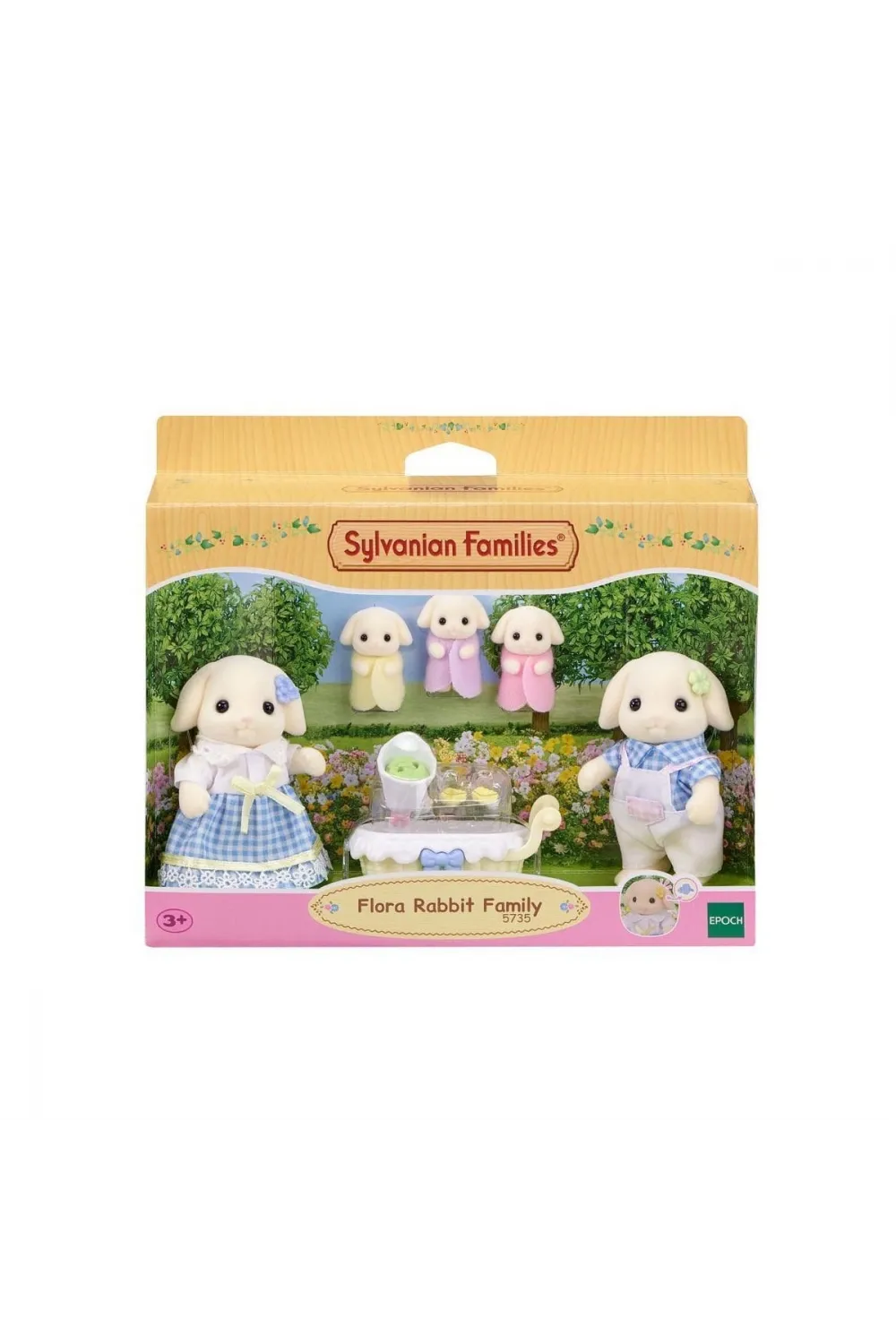 5735 Sylvanian Families Flora Tavşan Ailesi+4 yaş