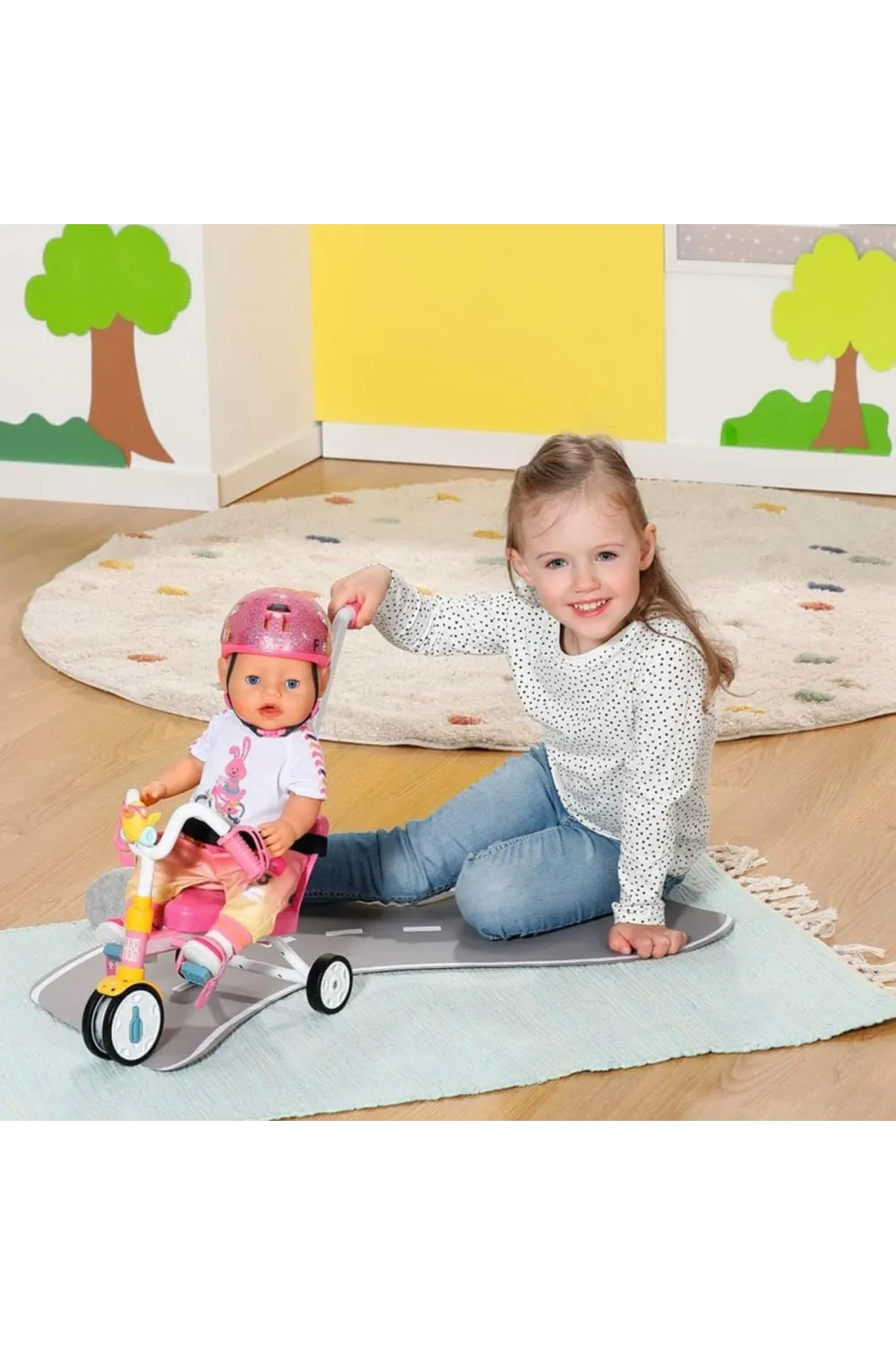 834299 Baby Born 3 Tekerlekli Bisiklet (Oyuncak bebek için)