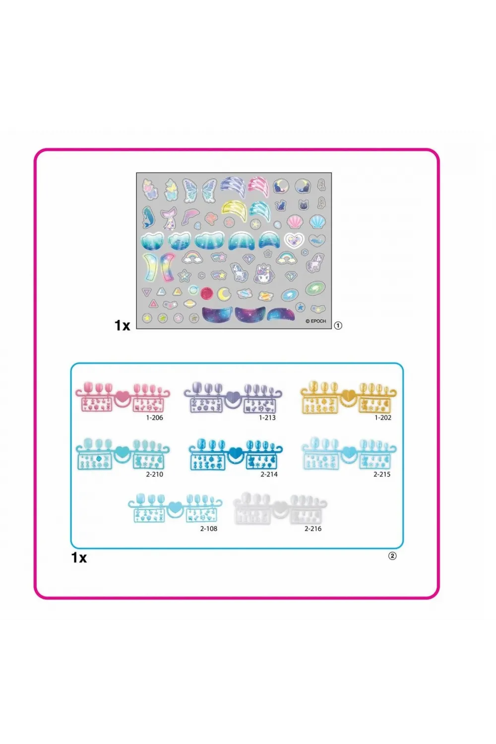 35060 AquaBeads Sihirli Atlar ve Yıldızlar - Yedek Tırnak Paketi +4 yaş
