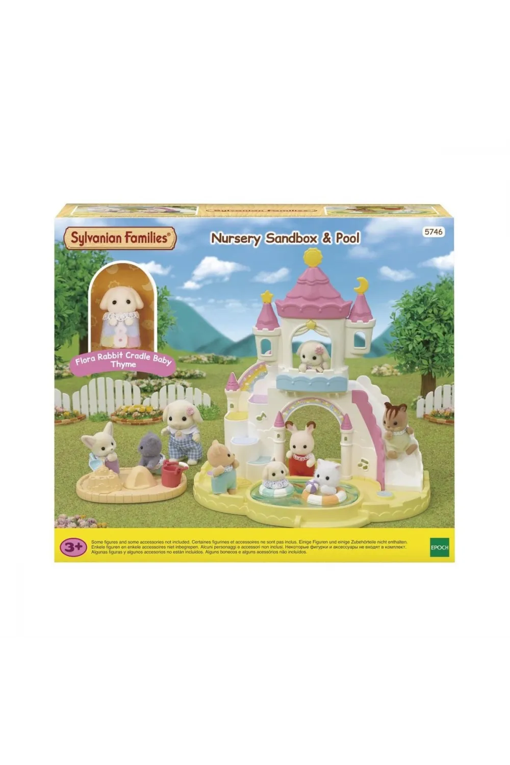 5746 Sylvanian Families Havuz ve Kum Havuzu Oyun Seti +3 yaş