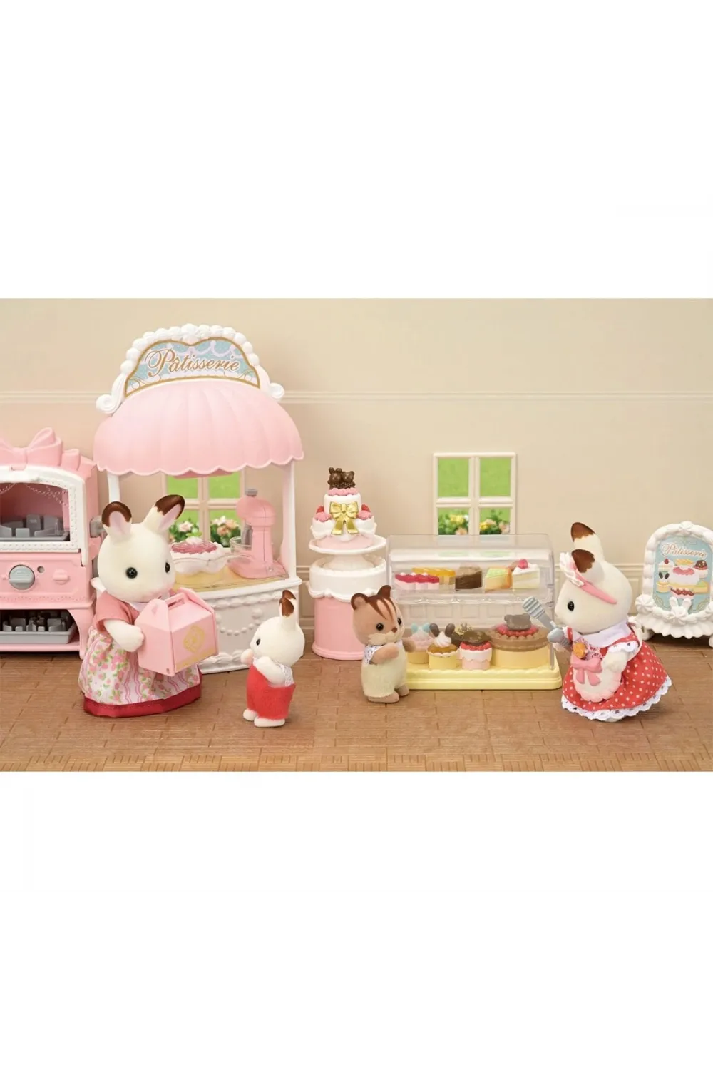 5807 Sylvanian Families Kasaba Pasta Dükkanı Oyun Seti +3 yaş