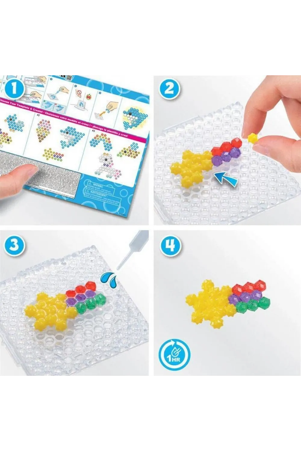 31725 AquaBeads Mini Yaratıcı Set 120 parça +4 yaş