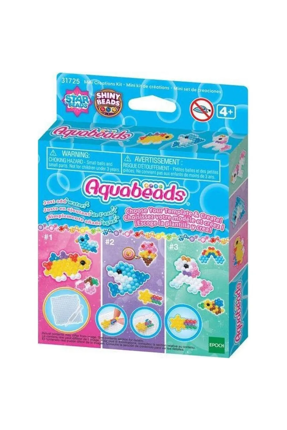 31725 AquaBeads Mini Yaratıcı Set 120 parça +4 yaş