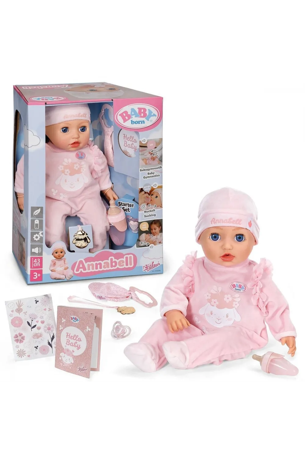 840917 Baby Born Annabell - 43cm