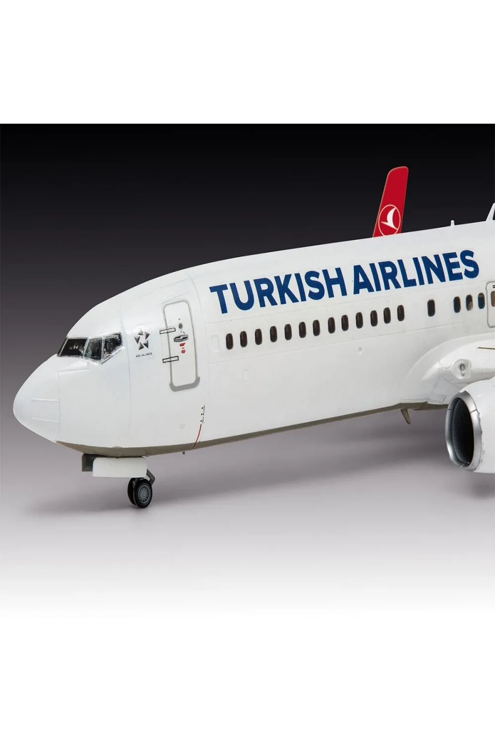 63772 Revell - Turkish Airlines Boeing 737-800 1:144 Maket Kiti