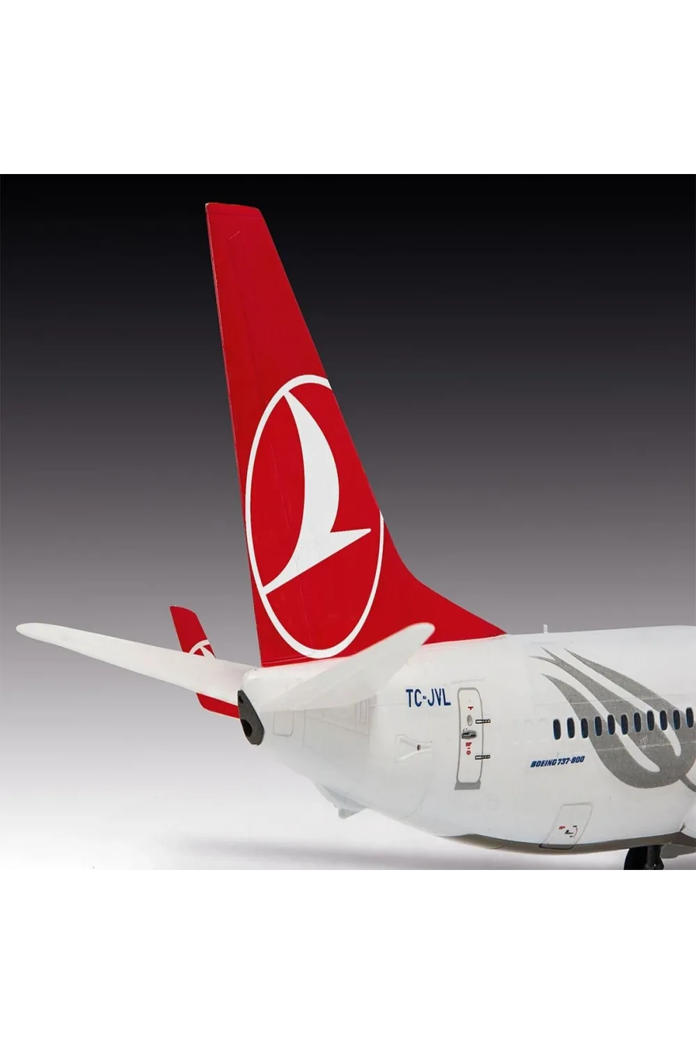 63772 Revell - Turkish Airlines Boeing 737-800 1:144 Maket Kiti